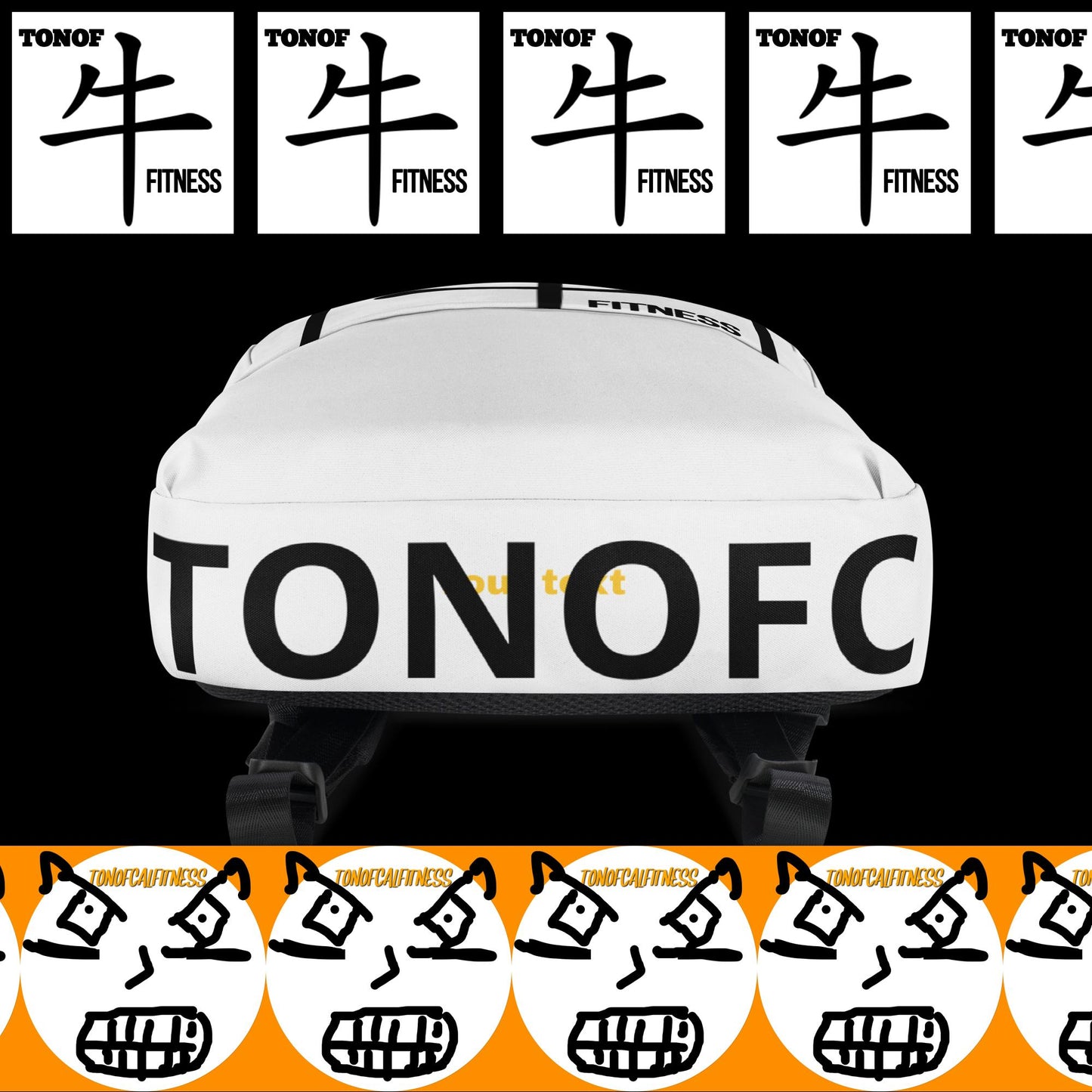 TONOFCALFITNESS FAMOUS WEIGHT HOLDER BACKPCK